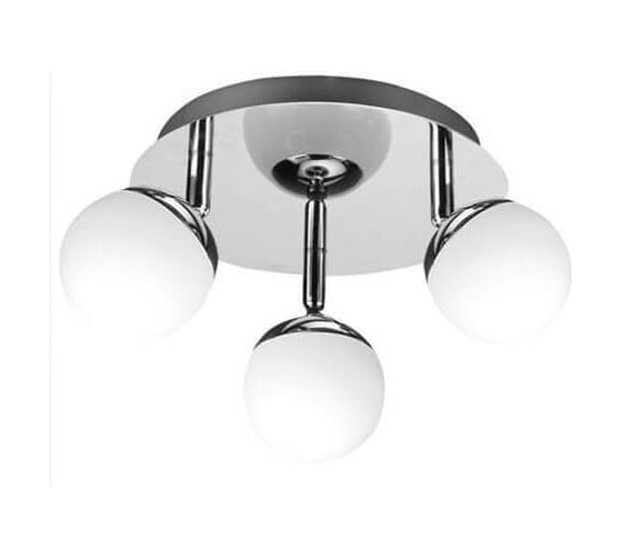 Декоративный потолочный светильник HOROZ ELECTRIC PATARA-1 3x4W Хром 4000K 220-240V 036-001-0001 HL7180L HRZ00000446 1