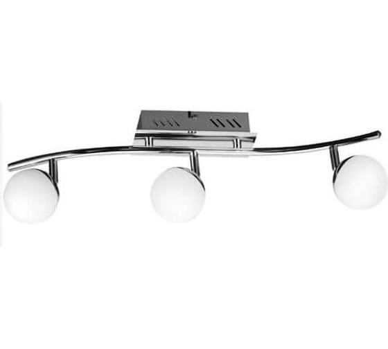 Декоративный потолочный светильник HOROZ ELECTRIC PATARA-4 3x4W Хром 4000K 220-240V 036-001-0004 HL7183L HRZ00000449