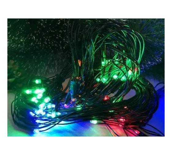 Гирлянда Bikson ТМ сетка 160 ламп LED, мульти, 1,50*1,50м, зеленый провод, арт.WWK3113 8\4477