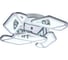 Накладной светильник Ambrella Light Original 34 FA588 4