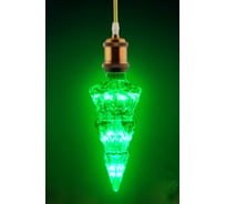 Светодиодная лампа HOROZ ELECTRIC PINE 2W Зеленый E27 220-240V 001-059-0002