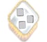 Накладной светильник Ambrella Light Ice FA265 1