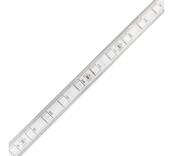 Светодиодная лента Neon-Night 220В, SMD5050, 60 LED/м, RGB, 13х8мм, без установочного набора, IP67 142-109