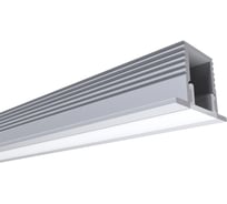 Алюминиевый профиль для Led ленты Apeyron встраиваемый, 12,4x9мм, 2м, лента до 5мм, комплект 08-39