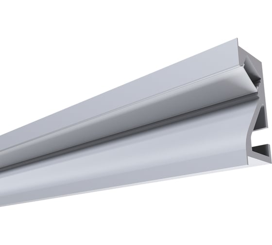 Алюминиевый профиль для Led ленты Apeyron встраиваемый, 23,5x9мм, 2м, лента до 5мм, комплект 08-41