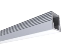 Алюминиевый профиль для Led ленты Apeyron накладной, 7,8x9мм, 2м, лента до 5мм, комплект 08-38