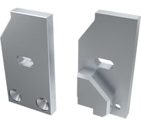 Левая заглушка Arlight для ALM-GLASS-6 с отверстием 026726