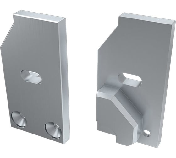 Правая заглушка Arlight для ALM-GLASS-6 с отверстием 026728