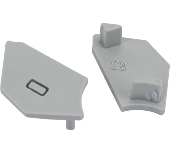 Правая заглушка Arlight для ALM-V60 серая 026722