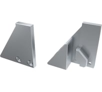 Правая глухая заглушка Arlight для ALM-GLASS-6 с опорой 026731