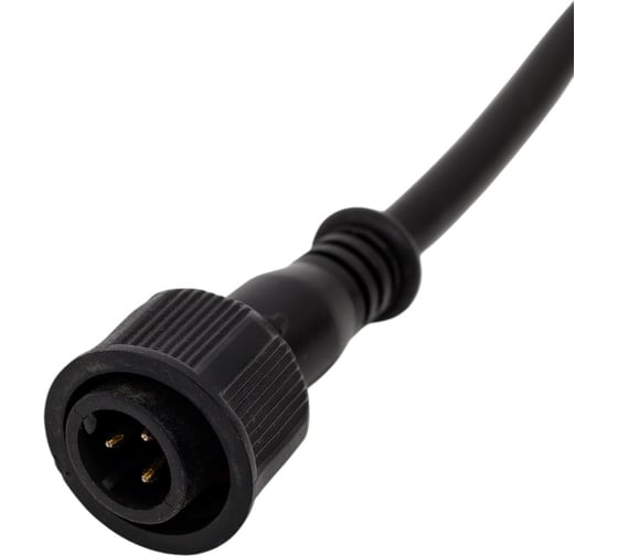 Провод для подключения линейных прожекторов Uniel UCX-LL2/L52-0.25M/M7 220V BLACK UL-00009504
