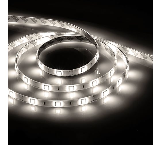 Cветодиодная led лента FERON ls607, 60smd(5050)/м 14.4вт/м 5м ip65 12v 4000к, 48290