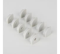 Заглушки для углового алюминиевого профиля для LED ленты Elektrostandard ZLL-2-ALP008 10mm (комплект 5 пар) a042704