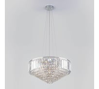 Подвесной светильник Eurosvet - 10121/9 / хром/прозрачный хрусталь strotskis a054107