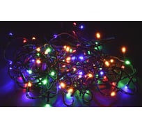 Гирлянда нить IEK 10м 100rgb ip20 зеленый 230в кон. 8 LGDB110-3-100-10-G-S-20