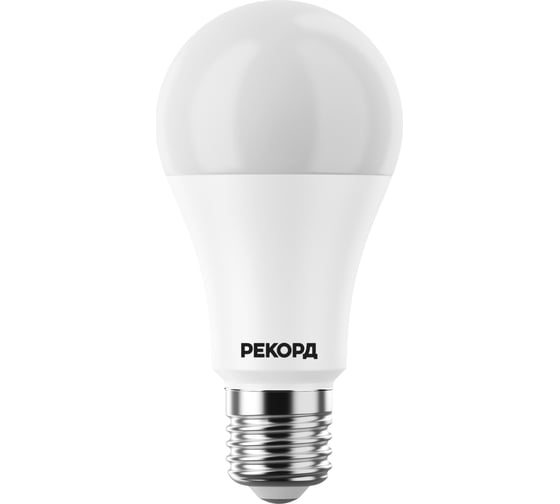 Светодиодная лампа РЕКОРД LED А60-U 12W Е27 3000К 23951