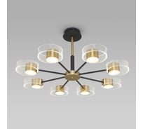 Потолочный светильник Eurosvet - 90244/8 / черный/золото a053490