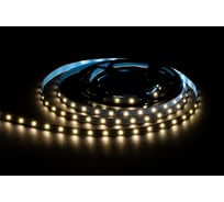 Светодиодная лента OGM 12В, 4,8Вт/м, smd2835, 60д/м, ip20, 7лм/чип, подложка 8мм, 5м, 4000к. / LSE-247