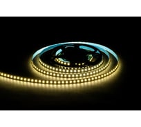 Светодиодная лента OGM 12В, 9,6Вт/м, smd2835, 120д/м, ip20, 7лм/чип, подложка 8мм, 5м, 4000к. / LSE-257