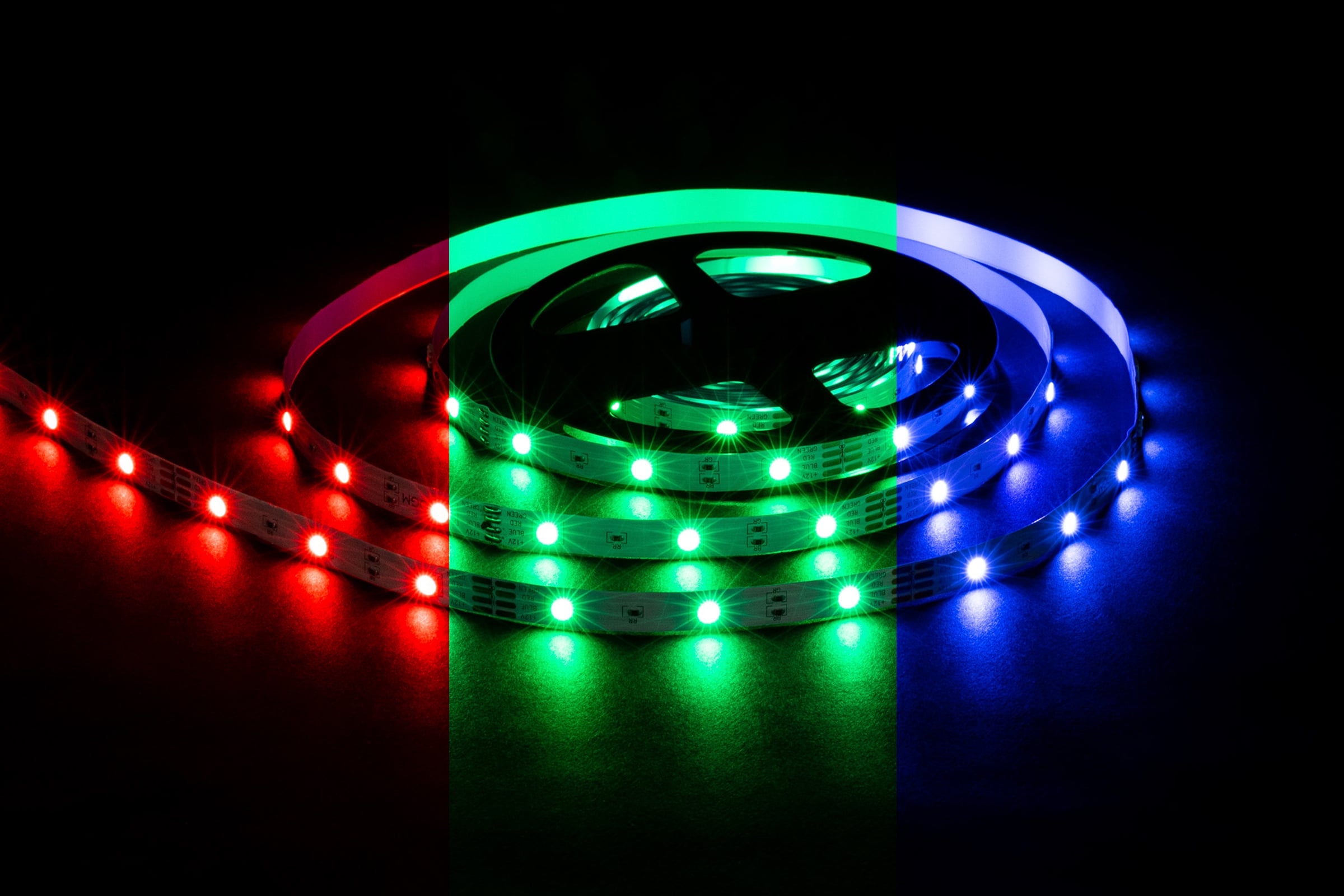 СветодиоднаялентаOGM12В,7,2Вт/м,smd5050,30д/м,ip20,подложка10мм,5м,rgb./LSE-280