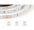 Светодиодная лента OGM 12В, 7,2Вт/м, smd5050, 30д/м, ip65, подложка 10мм, 5м, rgb. / LSE-284 6