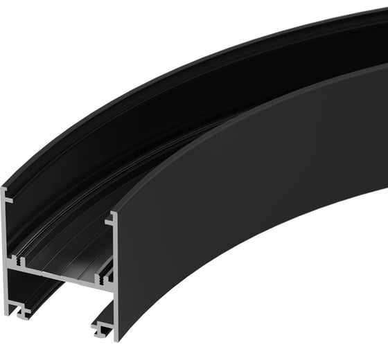 Профиль Arlight SL-ARC-5060-D1500-A90 BLACK 029270
