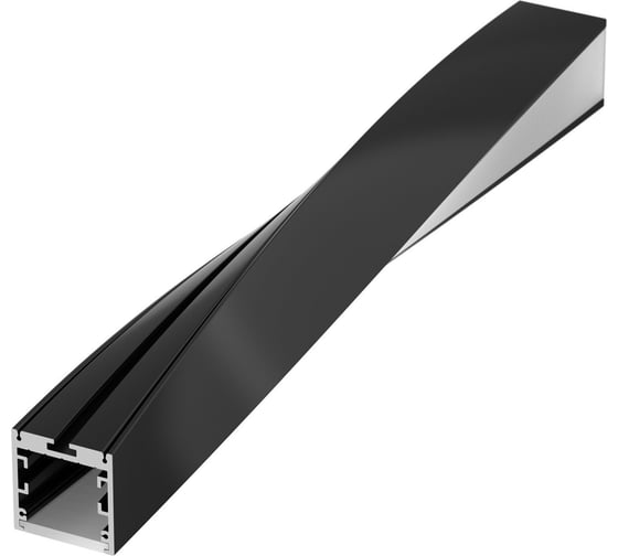 Профиль Arlight SL-ARC-3535-TWIST90L-400 BLACK 032679