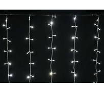 Гирлянда-занавес IEK 1,5x1,5 м, 160 светодиодов,  ip20, прозрачный, 230 В LGDB201-1-160-L1-T-S-20