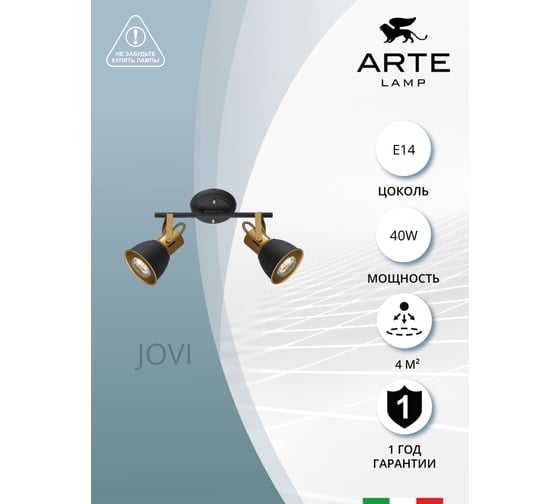 Потолочный светильник ARTE LAMP A1677PL-2GO