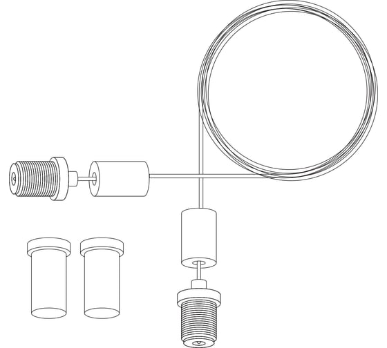 Кронштейн-подвес ARTE LAMP для магнитного шинопровода (трека) EXPERT A A571006