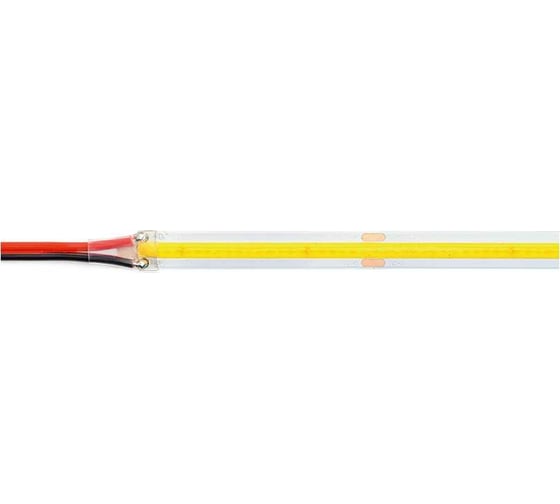 Светодиодная лента Wolta decor 8Вт 4000К Дневной белый свет 24В ip20 320led/m 8 мм, 5 м WLSCOB-8W/4000/24H320-01