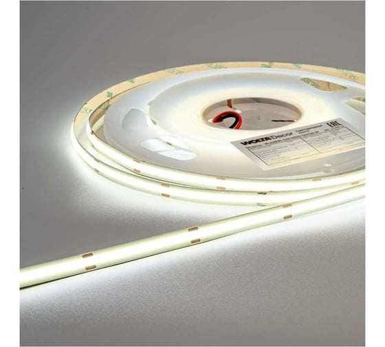 Светодиодная лента Wolta decor 8Вт 6500К 24В ip20 320led/m WLSCOB-8W/6500/24H320-01