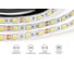 Светодиодная лента OGM 12в, 14,4вт/м, smd5050, 60д/м, ip20, 600лм/м, подложка 10мм, 5м, 3000к. / LSE-268 6