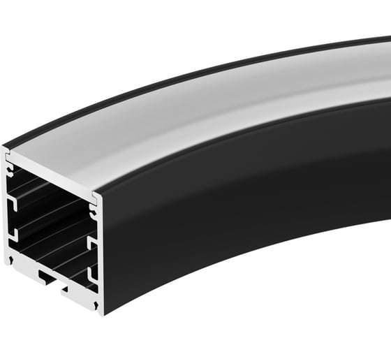 Профиль Arlight SL-ARC-3535-D320-A90 BLACK 032676