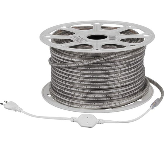 Светодиодная LED лента FERON LS704, 60SMD(2835)/м 4.4Вт/м 100м IP65 220V 4000K 48291