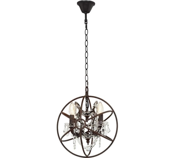 Подвесная люстра LOFT IT Foucaults Orb Crystal LOFT1897/4 1
