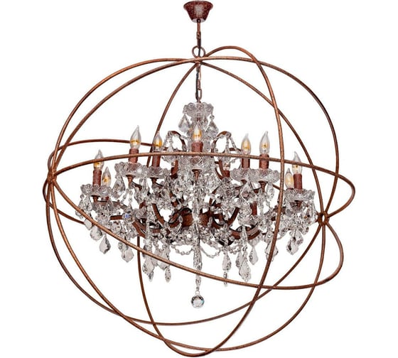 Подвесная люстра LOFT IT Foucaults Orb Crystal LOFT1897/15 1