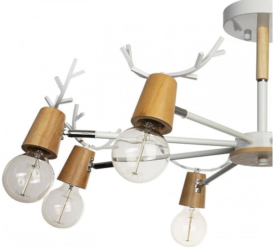 Люстра на штанге LOFT IT Sven 10024/8 White