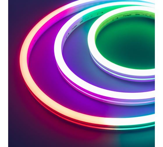 Герметичная лента Arlight SPI MOONLIGHT-5000S-SIDE-5060-84-24V RGB, 18 Вт/м, I 029805