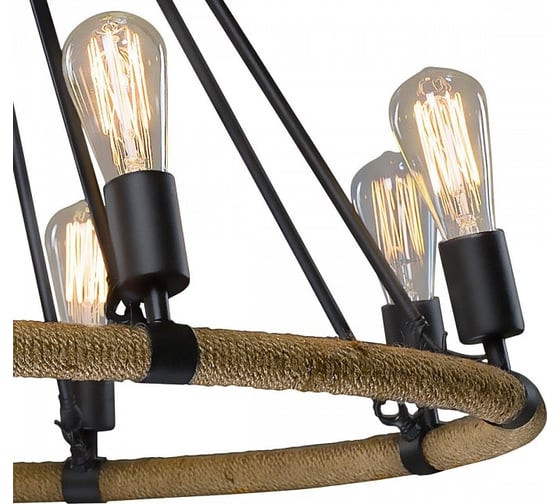 Подвесная люстра LOFT IT Rope Filament LOFT1861/8