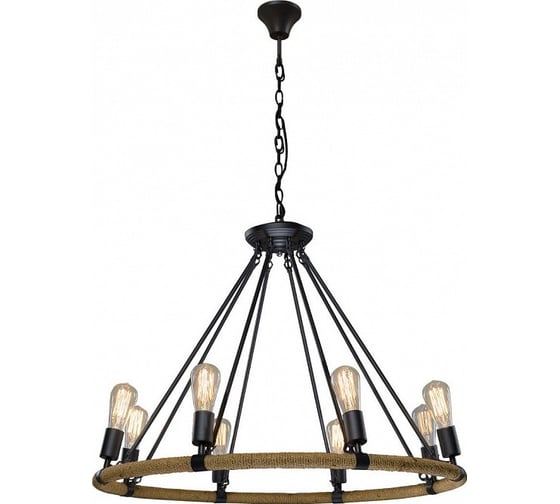 Подвесная люстра LOFT IT Rope Filament LOFT1861/8