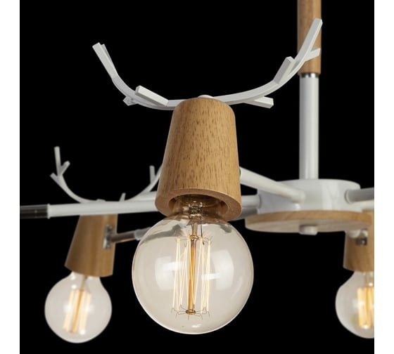 Люстра на штанге LOFT IT Sven 10024/6 White
