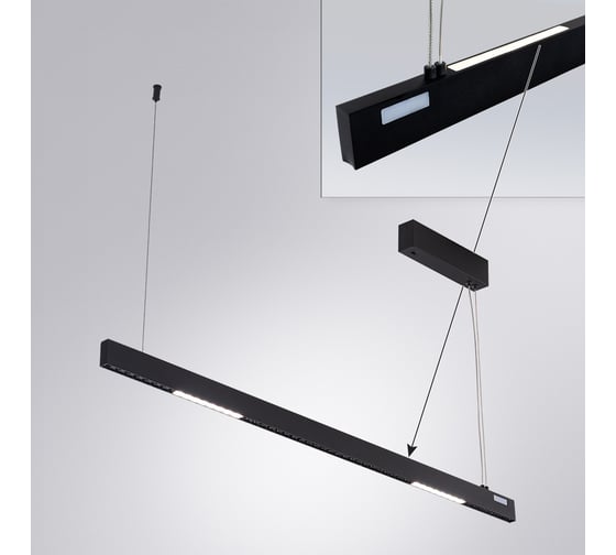 Подвесной светильник ARTE LAMP A2189SP-1BK