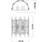 Настенный светильник ARTE LAMP A1043AP-2BK 4