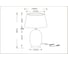 Настольный светильник ARTE LAMP A4061LT-1PB 5