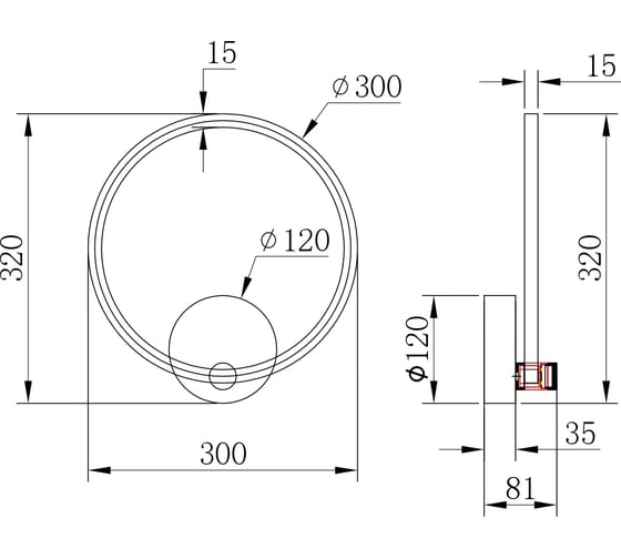 Настенный светильник ARTE LAMP A2195AP-1BK