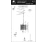 Подвесной светильник ARTE LAMP A1043SP-1BK 5