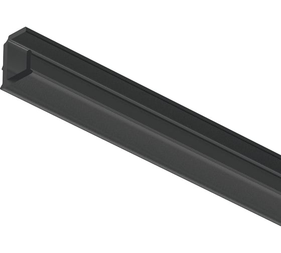 Профиль 1102 Hafele цвет черный опал/3.0m black 833.95.741 1
