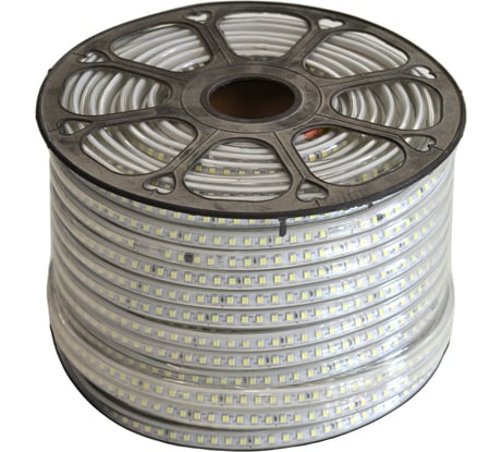 Светодиодная лента truEnergy 7w/m 6000k 220v smd4040 100d ip65 600lm/m 100м 20001