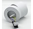 Накладной поворотный светильник truEnergy gx53 d82xh80мм ip20 белый/алюминий 21005 7